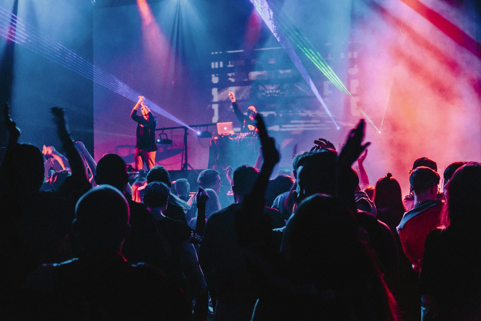 Professionally produced concert stage